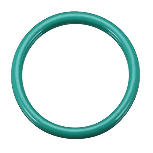 uxcell Fluorine Rubber O-Rings, 35mm OD 28mm ID 3.5mm Width FKM Seal Gasket for Machinery Plumbing, Green, Pack of 1 -  a18052400ux0139