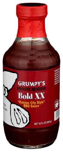 Grumpys Bbq Bold XXX Sauce 16 oz (Pack of 12)