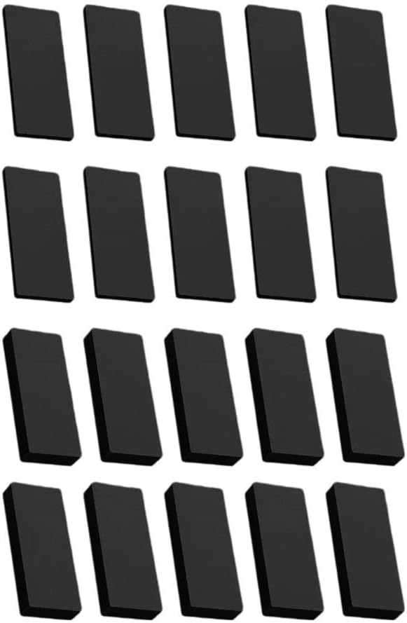 For EVA Foam Wall Protectors (20 Pcs) – Noise-Reducing Headboard Pads & Couch Stoppers for Bed Frames, Sofa Backs, and Furniture Bumpers, 5mm + 15mm Thick