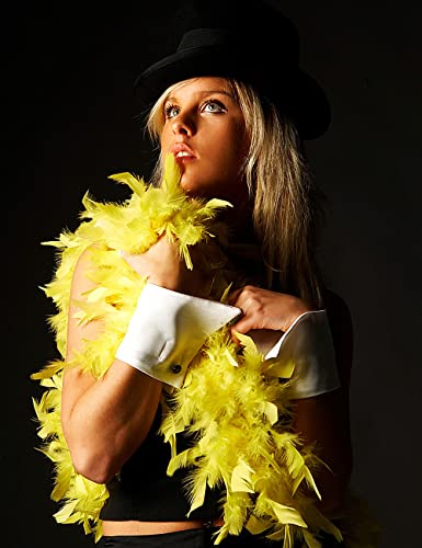 Liuliubty FE-002 Colored Feathers 6 Pcs Flapper Colorful Feather Boas 6.6Ft thumb #4