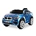 PLAYKIN Auto elettrico bambini BMW X6M batteria 12V con ruote in gomma +3 anni
