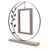 Durabilité du métal de : profitez d’une fiabilité avec ce cadre décoratif en bois, offrant une protection optimale pour vos photos irremplaçables. cadre photo vintage à poser sur une table ou à utiliser au bureau