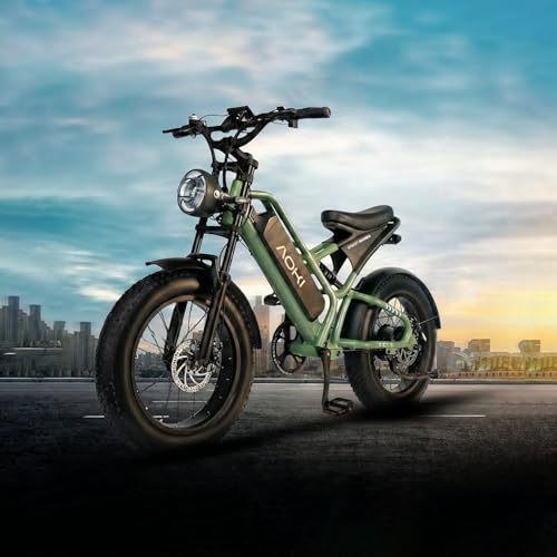 Image of Aoki Street Mamba Electric Bicycle | 48V 250W Motor | 105km Range | 15.8Ah Removable Battery | Dual Suspension | Colour LCD | NFC Smart Unlock | Vapor Green