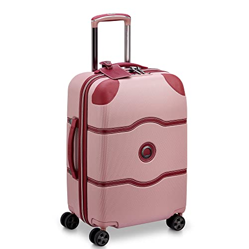 Image of DELSEY PARIS Chatelet Air 2.0 Hardside Luggage with Spinner Wheels, Pink, 2 Piece Set, (20 /Backpack)