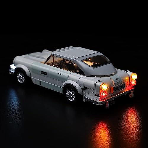 Kyglaring LED Lighting Kit Compatible with Lego Speed Champions 007 Aston Martin DB5 James Bond 76911 Building Blocks - Image 3