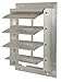 Dayton 16" Backdraft Damper/Wall Shutter, 16-1/2" x 16-1/2" Opening Required