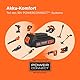 BLACK+DECKER 18V Akku-SDS-Plus-Bohrhammer, 1.2J Schlagenergie, 3 Modi, Inklusive 6mm Beton-Bit und Kit-Box, BCD900B-XJ