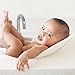 Puj – Puj Flyte Compact Infant Bathtub, Baby Bathtub for Newborns and Infants, Stylish Baby Bath Essentials for Home and Travel, 23.5 x 10.51 x 1.5 inches, White