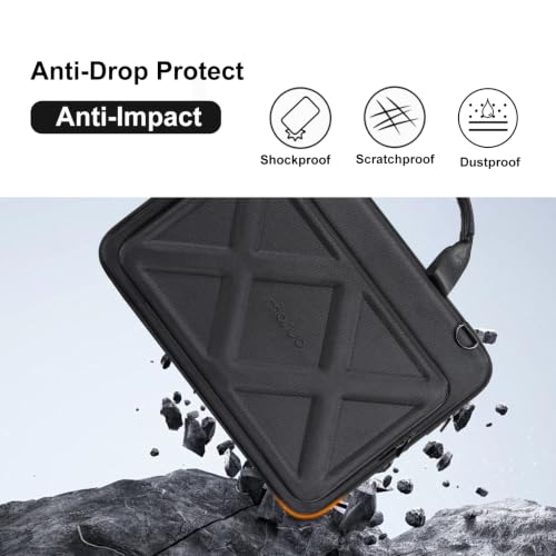 Funda rígida para portátil de 15-16 pulgadas Mosiso negra miniatura 5