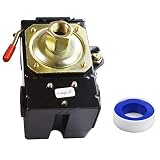 Generic Air compressor pressure automatic start switch 95-125 PSI 1 port,0.8MPA air pump accessories