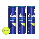 Beans Royale Tennis Balls (12 Balls) All Court Tennis Balls Ideal for Training & Matches, Pressure Retention