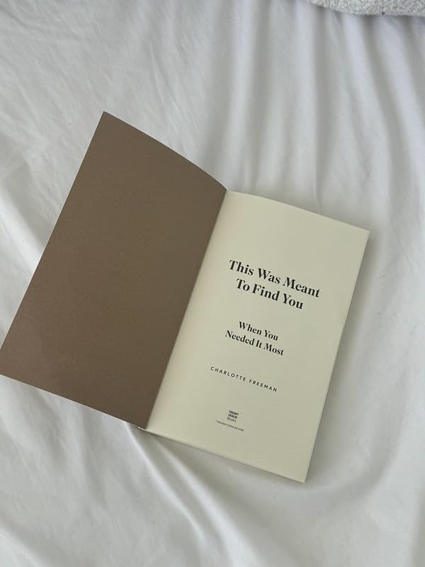 Image of This Was Meant to Find You : When You Needed It Most Charlotte Freeman