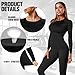 Coume 4 Pack Women's Compression Long Sleeve Shirts Crew Neck Workout Tops Quick Dry Gym Running Athletic Sports Underscrubs(2 Black White Gray,2XL)