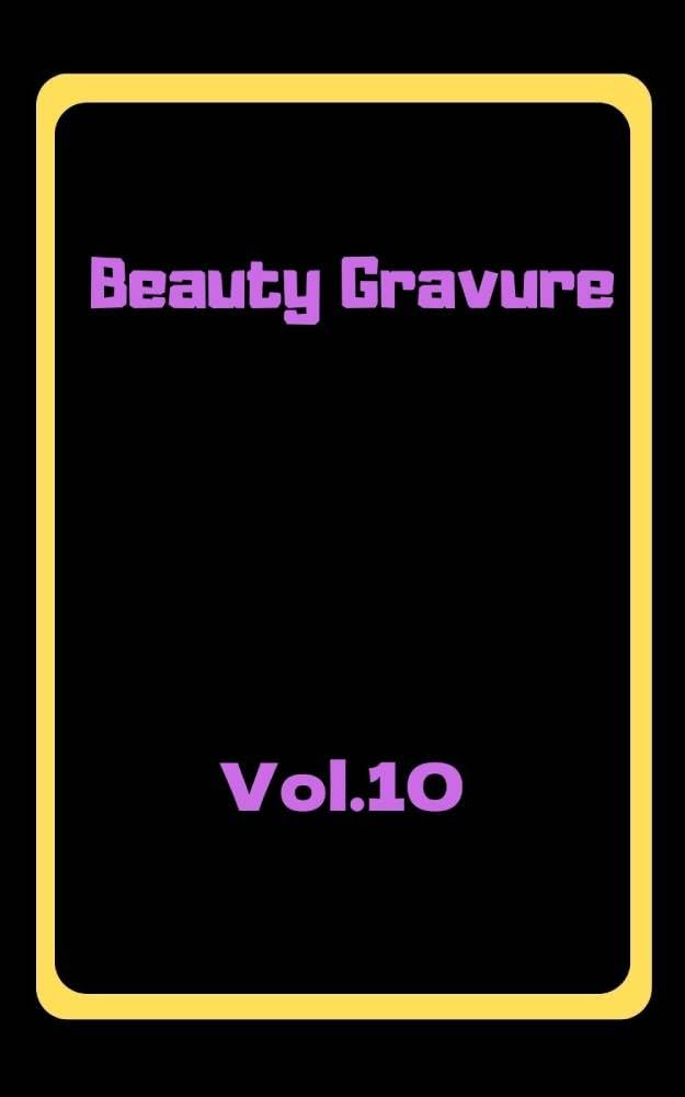 Beauty Gravure Vol 10 Japanese Edition livre photo d'art et de collection unique