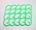 LINKTOR Syringe Filter Nylon Orangnic Filtration, 25mm Diameter 0.22um Pore Size Non-sterile Pack of 20 (Pack of 20, 0.22μm, Nylon)