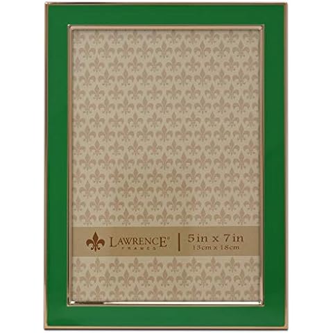 Lawrence Frames Green Enamel Frame Cover