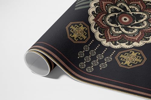 Tapis extérieur résistant à la décoloration pour masquer un sol de terrasse abîmé