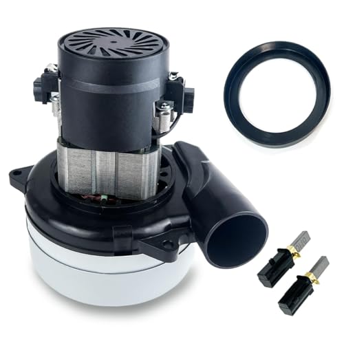 Upgraded 116472-13, 116472-00 120V Vacuum Motor, 2 Stage/ 112CFM / 1300W / 120V / 5.7 Inch, Includes Motor Gasket/2 Additional Pair, Replacement for Beam Vacuflo AirVac AstroVac Central Vacuum by NHNDDFD NIJUL - Used condition - US$46.40