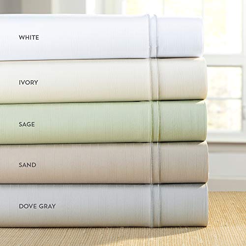 Purecare Elements Bamboo Sheet 4-Piece Set, Precision-Fit Corners, Enveloping Pillowcases, Queen, Dove Gray (Pcsb-Q-Gy) #TOP4