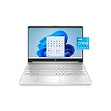 HP 2024 Newest Business &Student Laptop, 17.3' FHD IPS Narrow Bezel Display, Free Office 2021, Intel 6-Core i3-1215U, 12GB DDR4 RAM, 1TB SSD, USB Type C, Windows 11 Pro, Silver