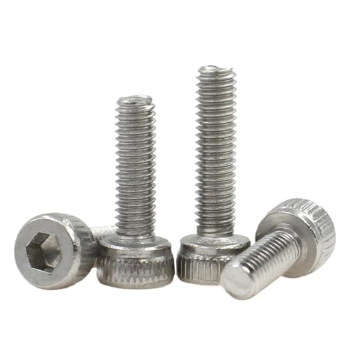 KIZUNA Tools 10/20/50/100�� M1.4 M1.6 M2 M3 M4 M5 M6 DIN912 304 A2-70 �X�e�����X�| �Z�p���t���Z�p���t���{���g �l�W L=2-50mm(28mm,M2 (100pcs))