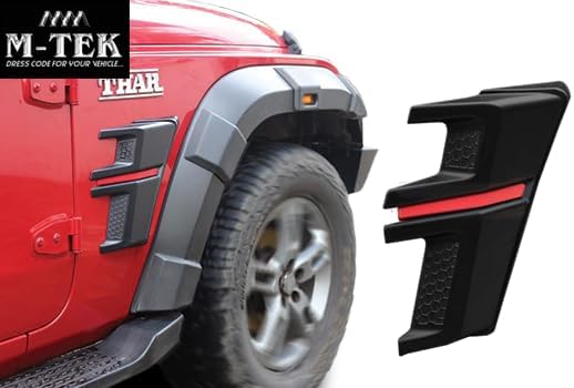 M-Tek Fendor Applique For Thar | Drill Free | Easy Installation