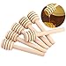 Bastoncini per Miele in Legno, 50 Pezzi Mini Bastoncini di legno Dispenser per Miele, Cucchiai per Miele Miele caffè Latte tè Mescolando Jar Pot Dispense Drizzle Set Bastone di Legno Portatile (8CM)