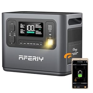 AFERIY 1008Whポータブル電源 出力1200W/2400W 1時間80%充電 10年寿命 39,851円送料無料! AFERIY 1008Whポータブル電源 出力1200W/2400W 1時間80%充電 10年寿命 39,851円送料無料!