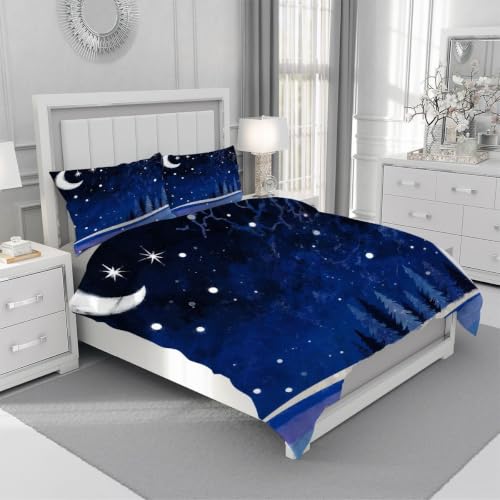 Parures de lit 240x260 cm housse de couette microfibre légère lit double a27102 - 5