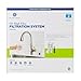 GE Under Sink Water Filter System | NSF Certified: Reduce Chlorine & Other Impurities for Better Water | Easy Install, Twist & Lock Design | Replace Filters (FQK2J) Every 6 Months | GXK285JBL