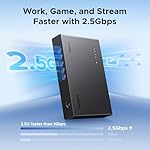 UGREEN 2.5Gb Switch, 5-Port Ethernet Switch, 5 x 2.5Gb Uplink, Plug & Play, Unmanaged Ethernet Splitter, Desktop/Wall Mount Network Hub, with LED, Fanless Quiet, for NAS, PC, Game Console - Image 2