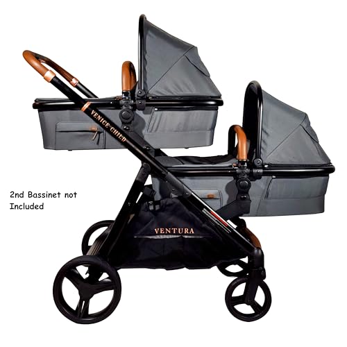 Image of Venice Child Ventura Sit and Stand Convertible Stroller & Bassinet (Package # 2)
