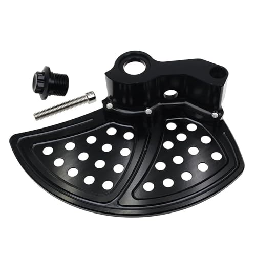 �����p�[�ی� ���A�u���[�L�f�B�X�N�J�o�[ EXC EXCF SX SXF XC XCF XCW �ɓK���BTE TX TC FE FX FE 2016-2023 22mm �t�����g���A�u���[�L�f�B�X�N�K�[�h�ɓK��(Front Black)