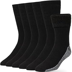 Alvada – Calcetines de senderismo de lana merino térmicos y cálidos, para botas de invierno, para hombres y mujeres, set de 3 pares