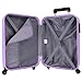 Imagen de Roll Road Flex Maleta de Cabina Morado 38x55x20 cms Rígida ABS Cierre de combinación Lateral 33L 2