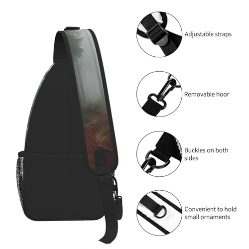 Mochila tipo bandolera impermeable para adulto miniatura 7