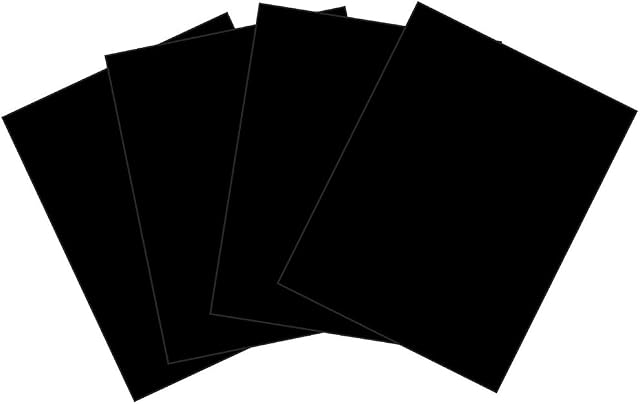 House of Card & Paper A4 220 GSM Card - Black (Pack of 25 Sheets)