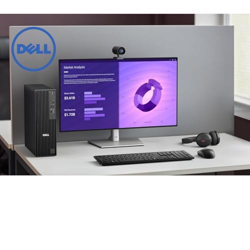 Dell Pro Slim QCS1250 SFF Desktop, New OptiPlex Version Intel Ultra 5-235 (Beats i7-14700), 16GB DDR5 RAM, 1T Storage(512G SSD+500G External Drive), Wi-Fi 6, USB-C, Dual Monitor Support, Win 11 Pro