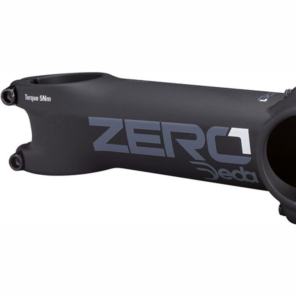 Deda Elementi Zero1 Potence pour vélo Mixte Adulte, Noir, 70 mm