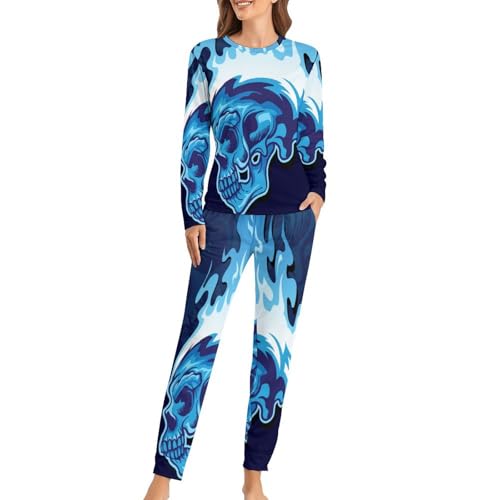 Pyjama femme crâne de feu : finissez-en avec les nuits froides et inconfortables