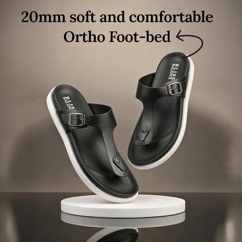 Image of Extra Super Soft Comfortable Cushion with Adjustable Strap Lightweight Sandal Waterproof Pain Relief Anti-Skid Sole Slipper OUTDoor INDoor Stylish Footwear for Women All-Day Comfort BB1105