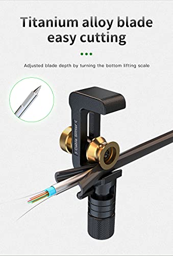 Brand New ACS- 2 Fiber Optic Armored Cable Slitter Cable Jacket Slitter Sheath Cutter Wire Stripper