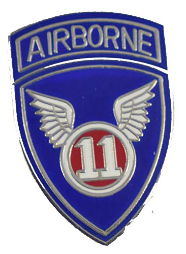 11TH AIRBORNE PIN OR HAT PIN - Size 1