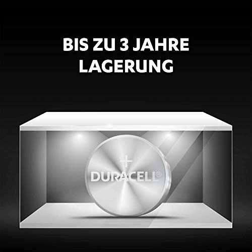 Duracell Spezialzellen 357/303 Silberoxid-Knopfzelle 1,55 V, 2er-Packung (SR44/V357/V303/SR44W/SR44SW) entwickelt für die Verwendung in Uhren, Taschenrechnern und medizinischen Geräten 4