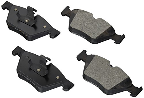 BOSCH BE1504 Blue Semi-Metallic Disc Brake Pad Set - Compatible With Select BMW 528i, 528i xDrive; FRONT