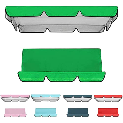 Protector impermeable verde para columpio de terraza y piscina 2
