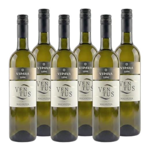 Vipava 1894 Weißwein Malvazija 2019, (6 x 0,75 l), von Hand gelesener trockener Weißwein