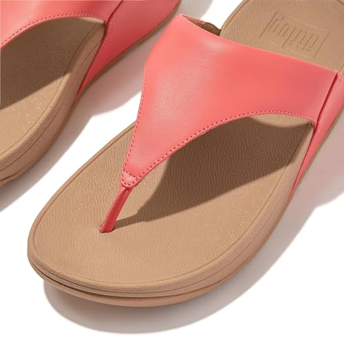 Image of FitFlop Women's Lulu Leather Toe-Post Thong Sandals