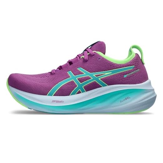 ASICS Damen Gel-Nimbus 26 Sneaker, Lite Show Illuminate Green, 36 EU
