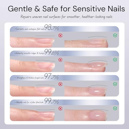 Gel Base Construcción Libre de Hema para Uñas 0.34 Fl Oz miniatura 5